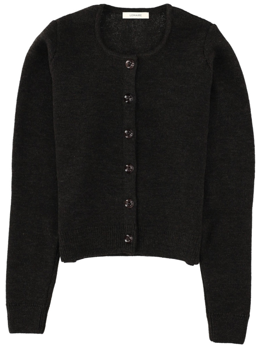 Lemaire - crew neck knitwear long sleeve ribbed style