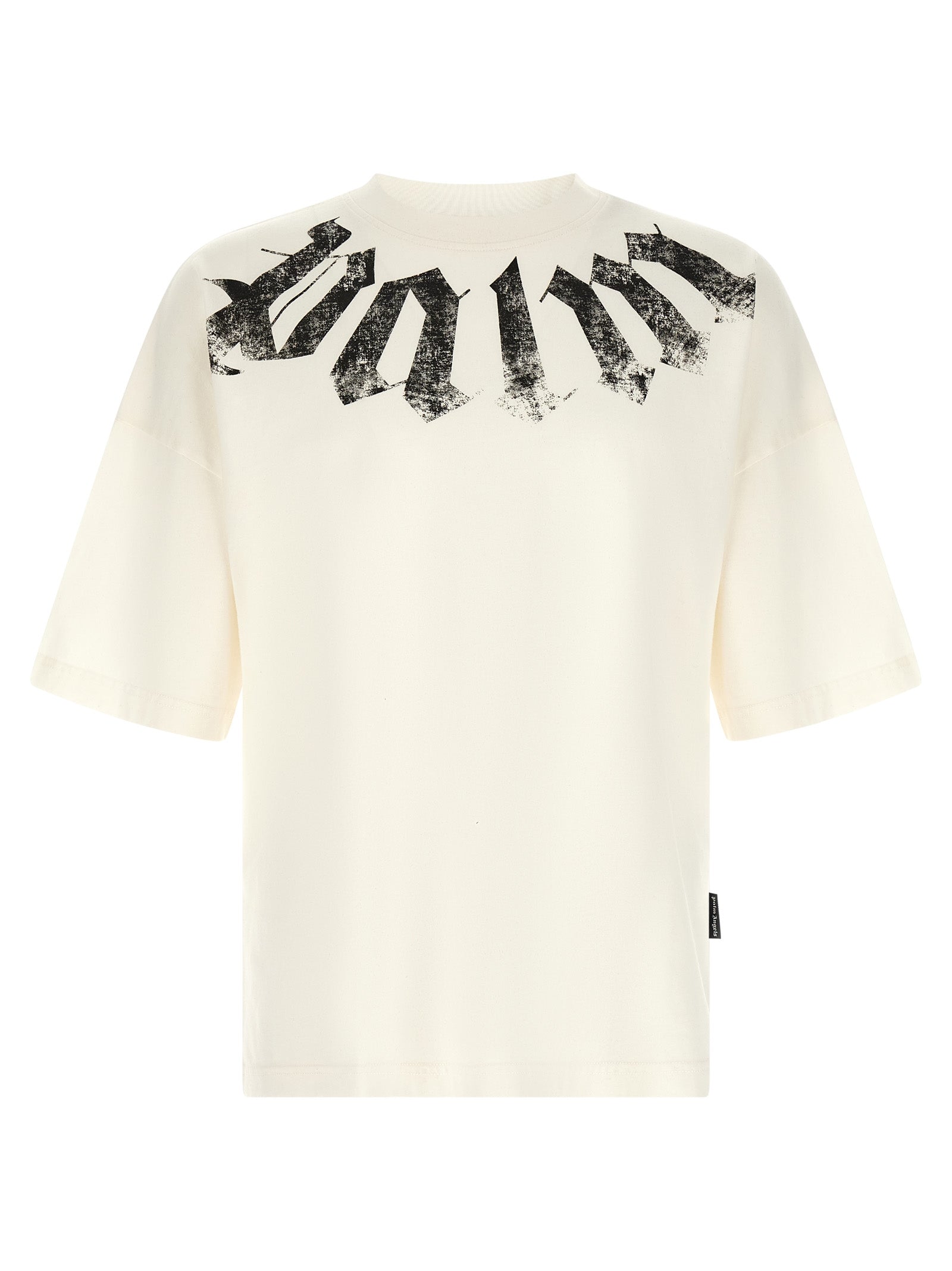Logo-Print Cotton T-shirt — White