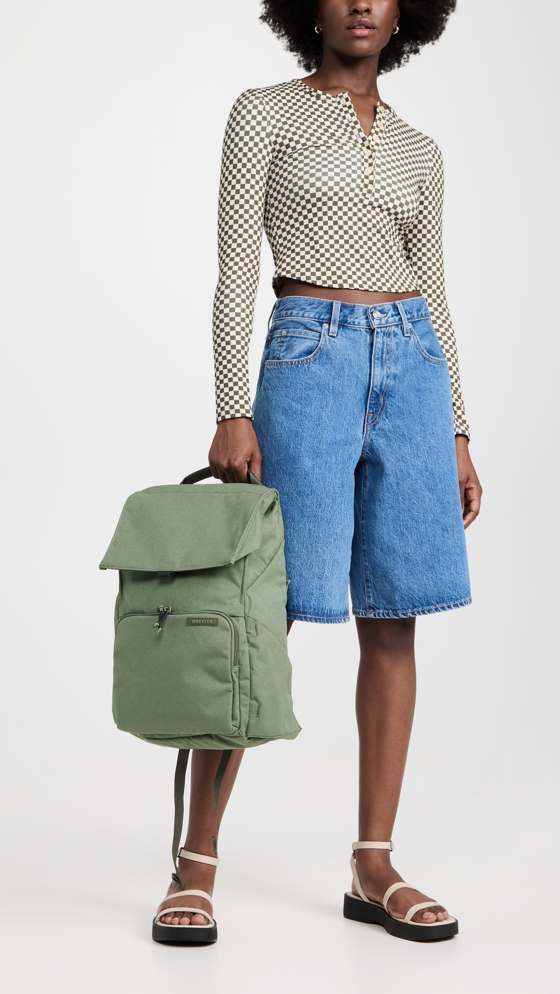 The Daily Backpack Green One Size