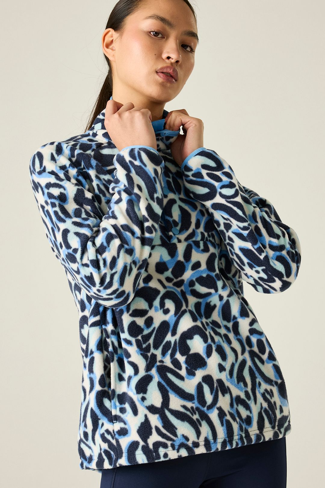 Dare 2B Printed Fleece In Light Blue