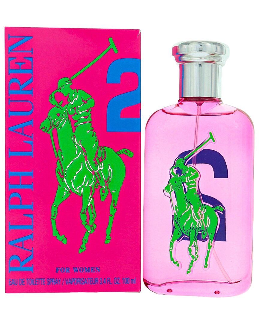 Women's 3.4Oz Polo Big Pony #2 Edt Spray