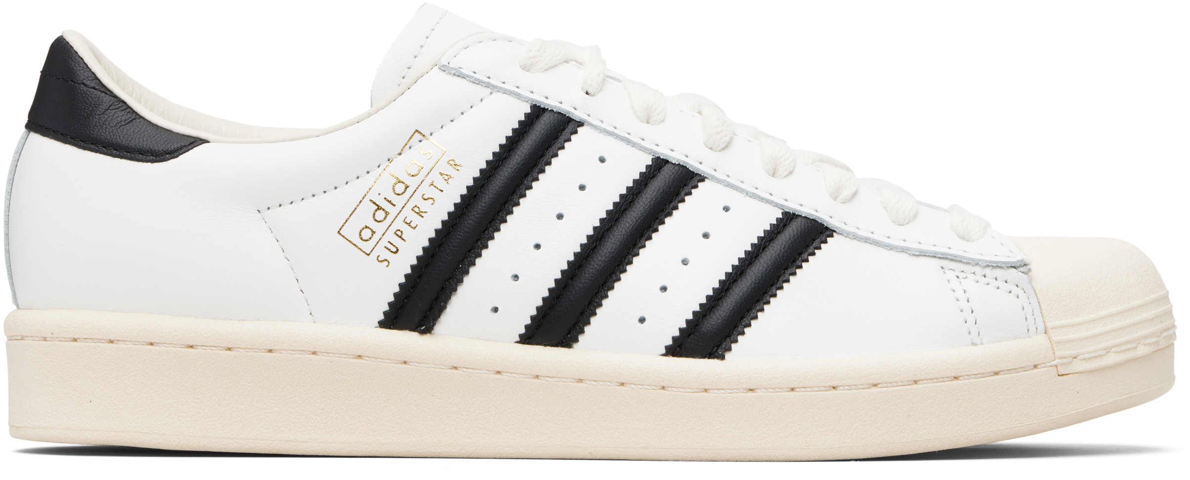 White Superstar Vintage Sneakers