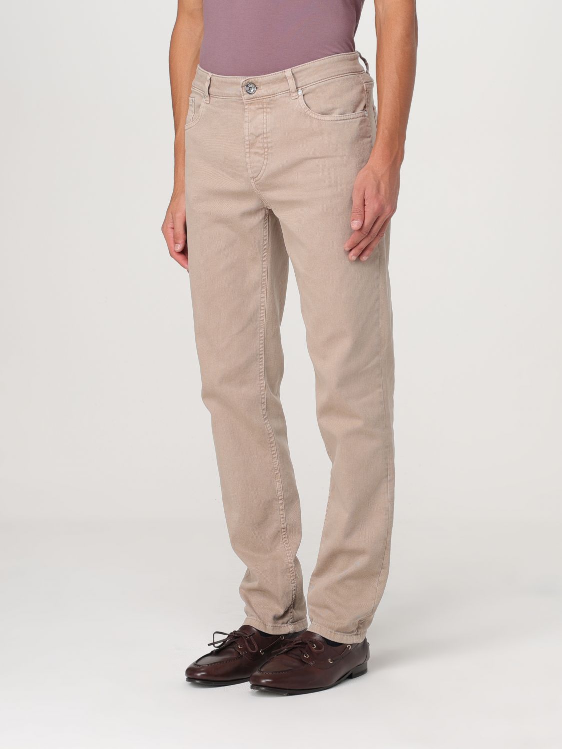Pants Men color Brown
