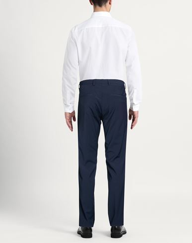 Man Pants Blue Size 31 Polyester, Viscose, Elastane
