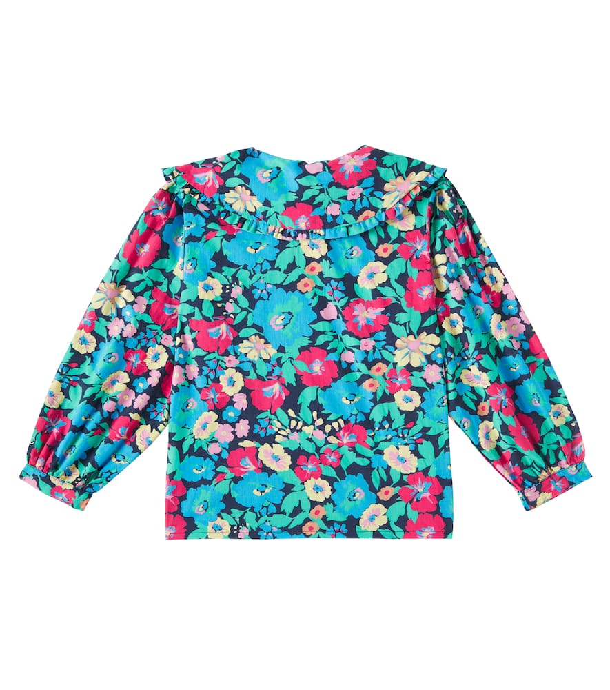 Floral cotton shirt