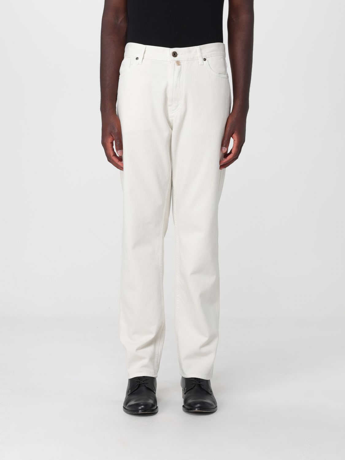 Jeans Men color White