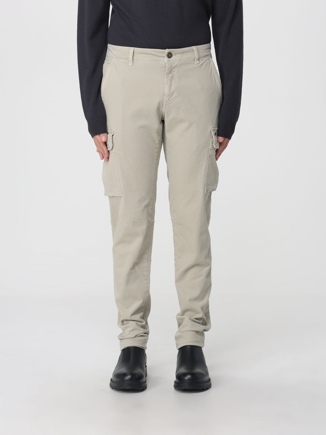 Pants Men color Beige