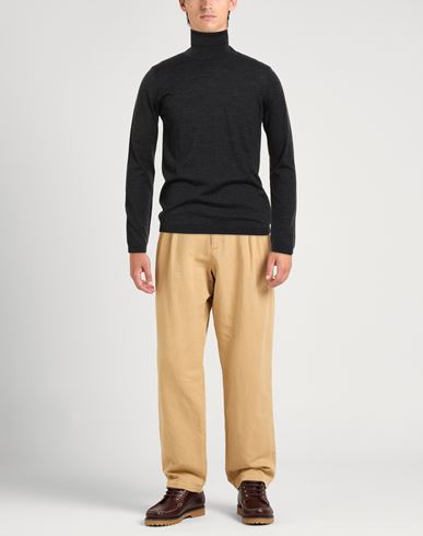 Man Turtleneck Lead Size 40 Wool