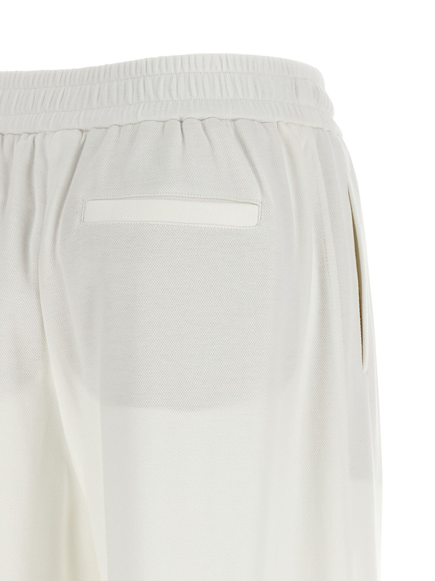 Straight-leg trousers - White