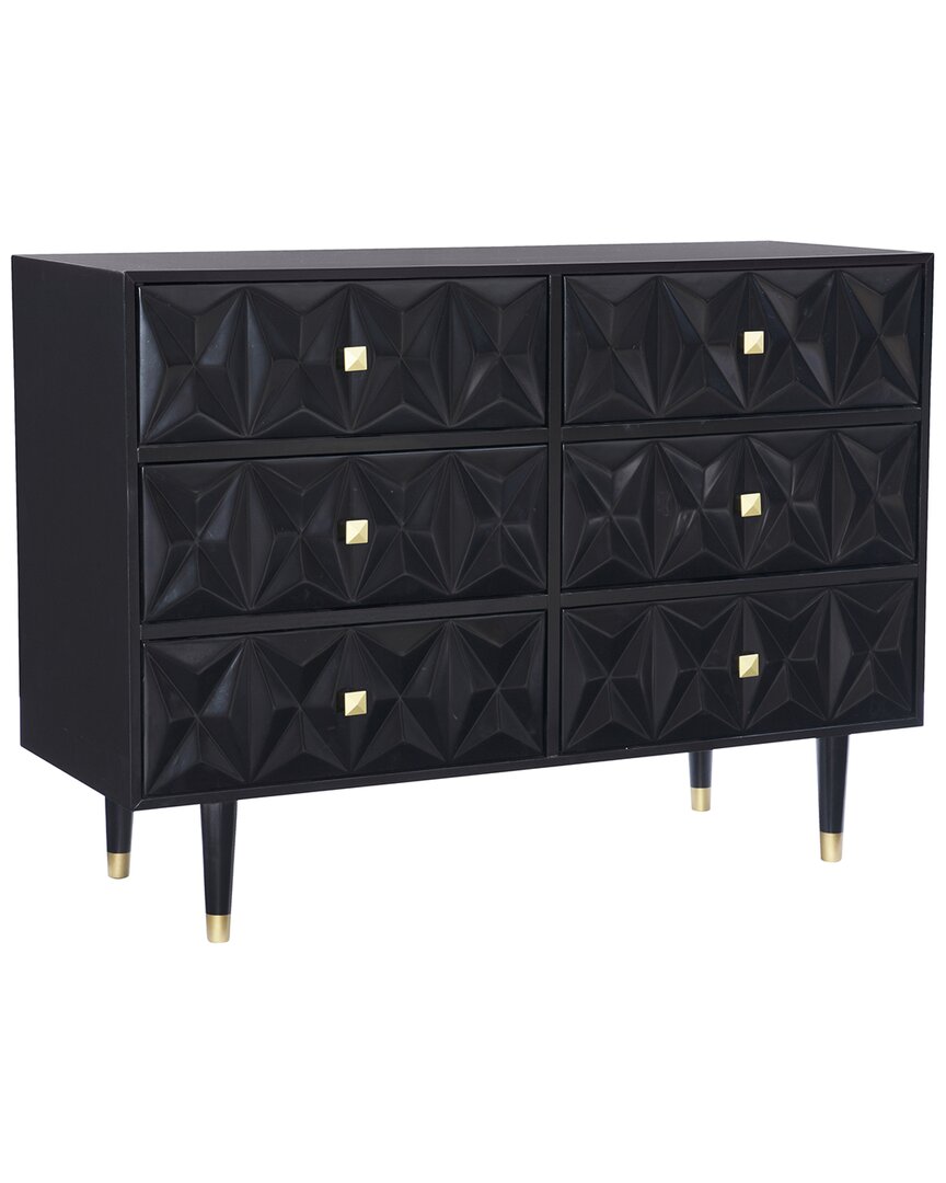 Geo 6-Drawer Texture Dresser