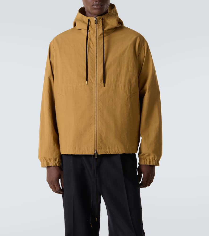 X Aaron Levine cotton-blend jacket