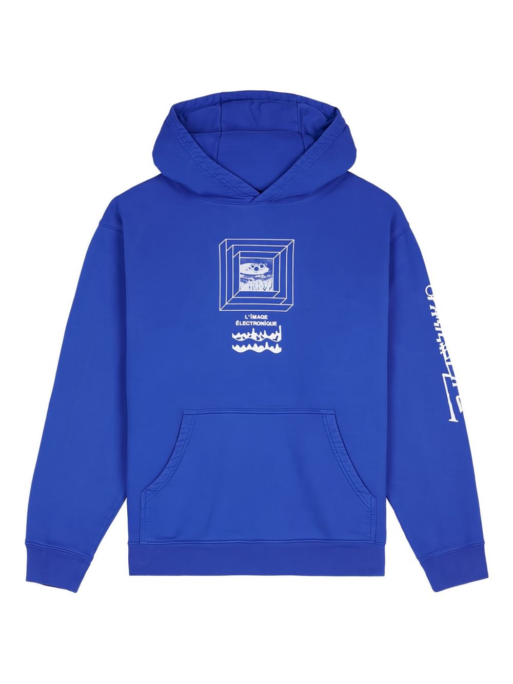 Brain Dead Electronique hoodie - Blue