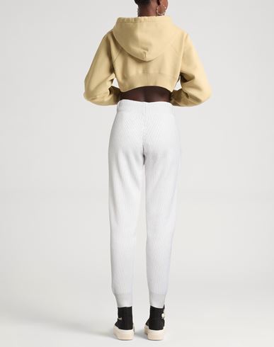 Woman Pants White Size M Wool, Viscose, Cashmere