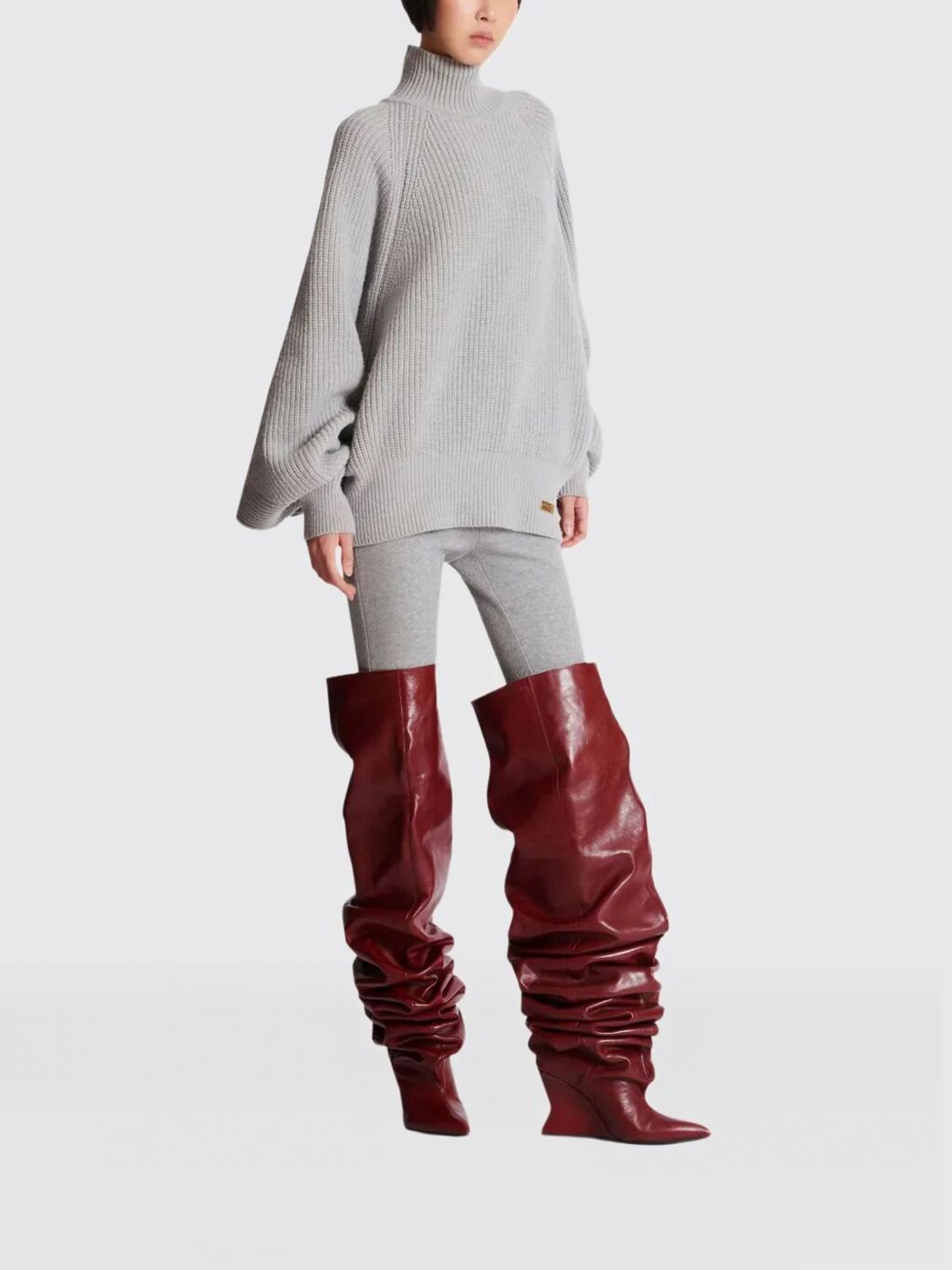 Sweater Woman color Grey