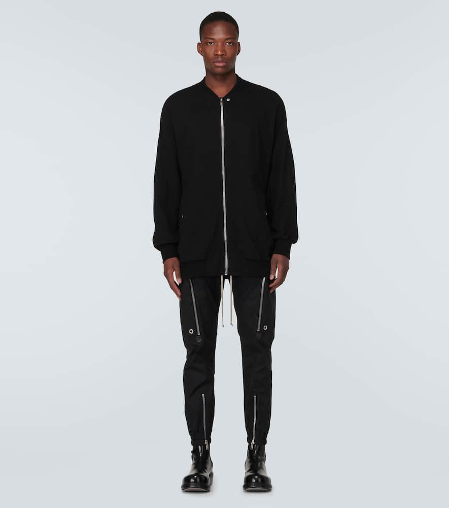 Jumbo Peter Flight distressed cotton jacket