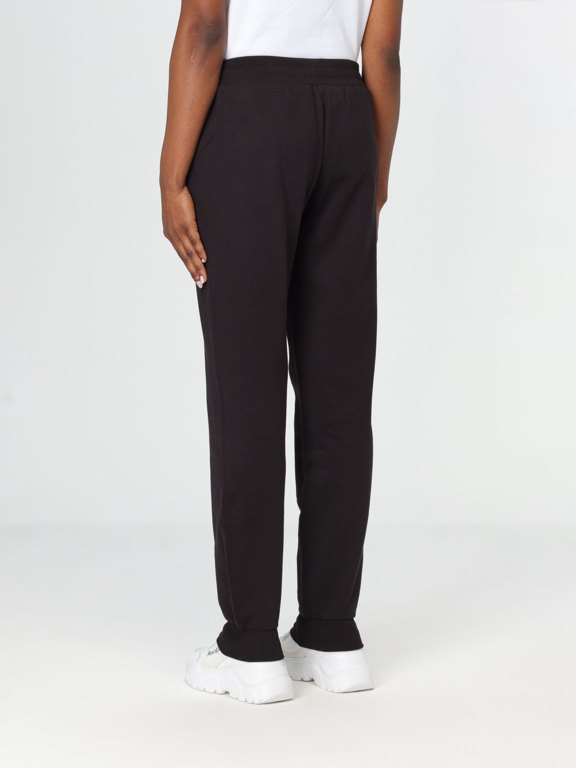 Logo-print sweatpants - Black