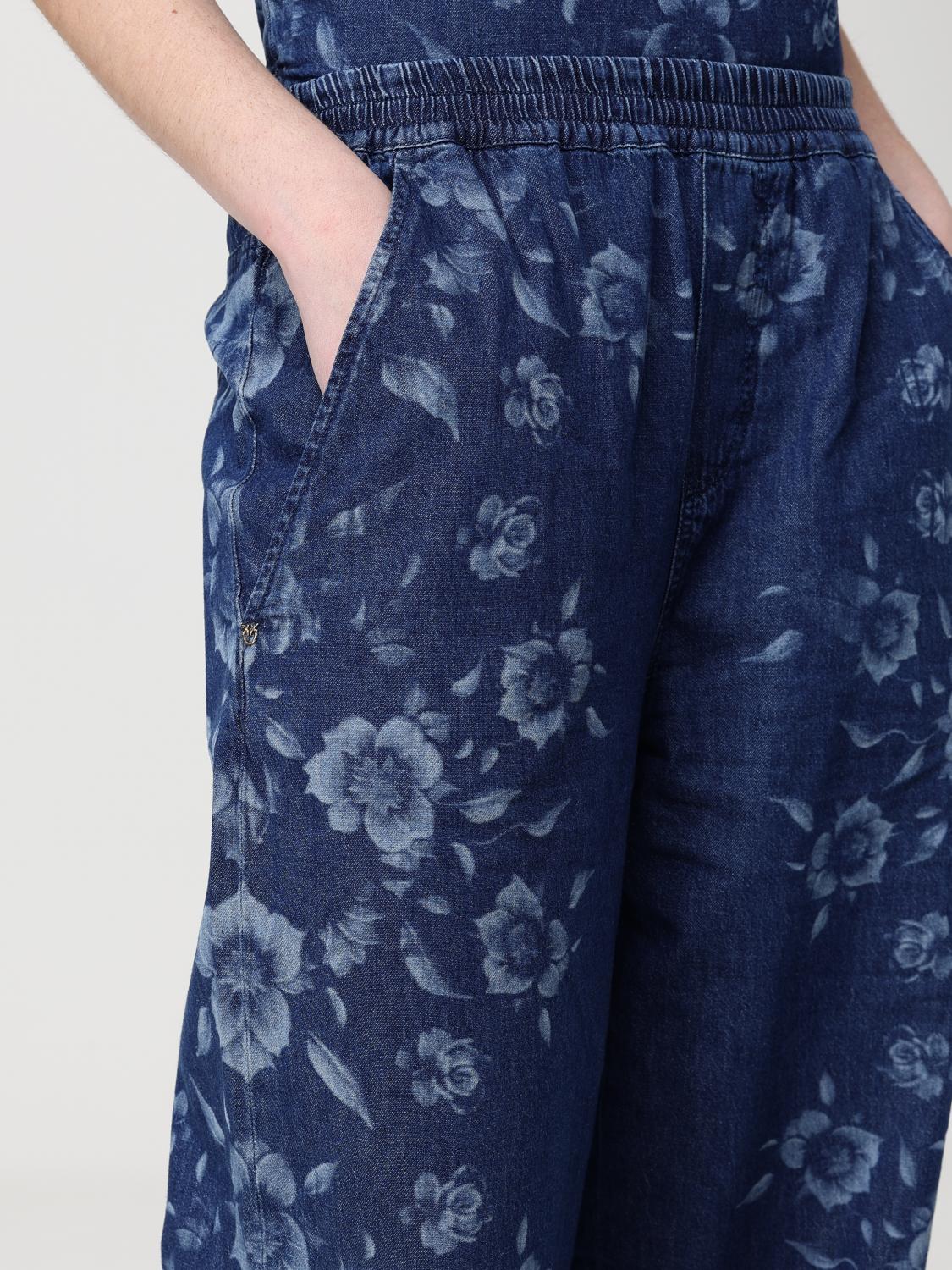 Pants Woman color Blue
