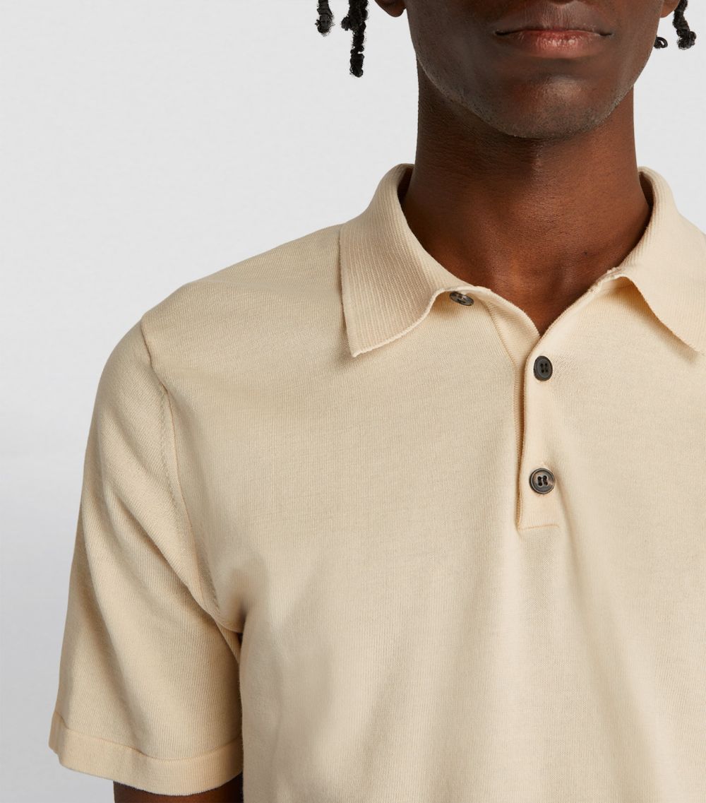 Sea Island Cotton Polo Shirt