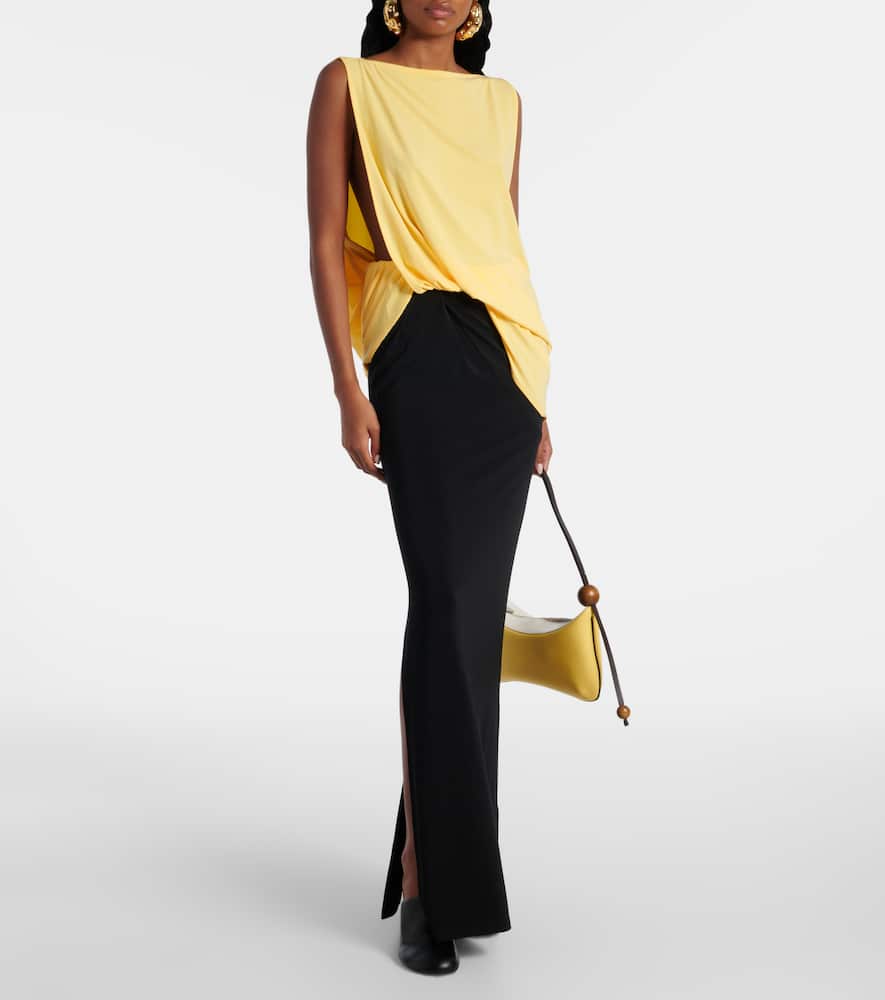 Peplo maxi skirt