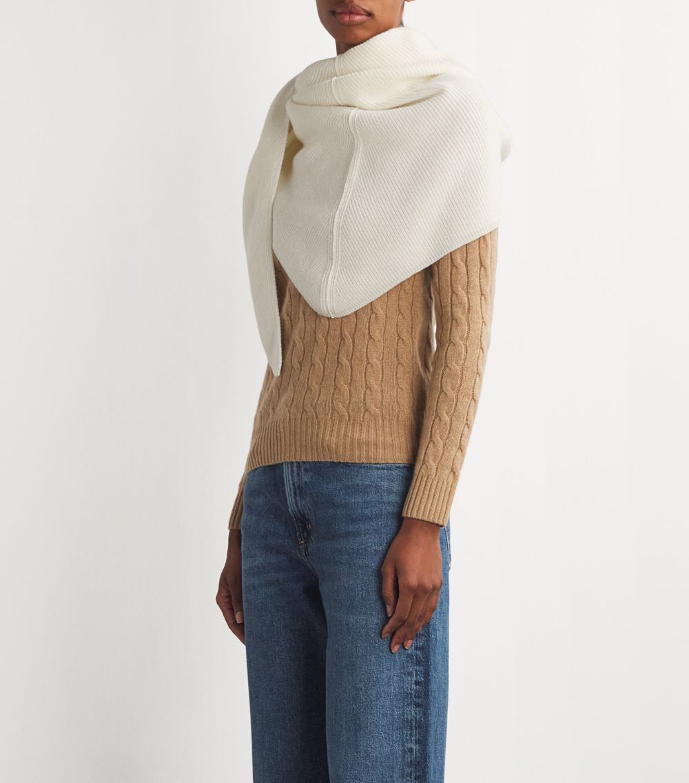 Virgin Wool-Cashmere Cosy Scarf
