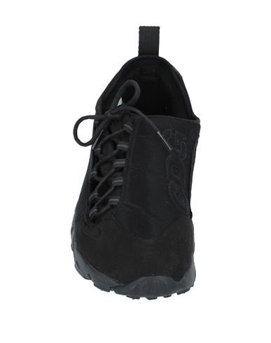 Comme Des Garçons X Man Sneakers Black Size 11 Soft Leather, Textile fibers