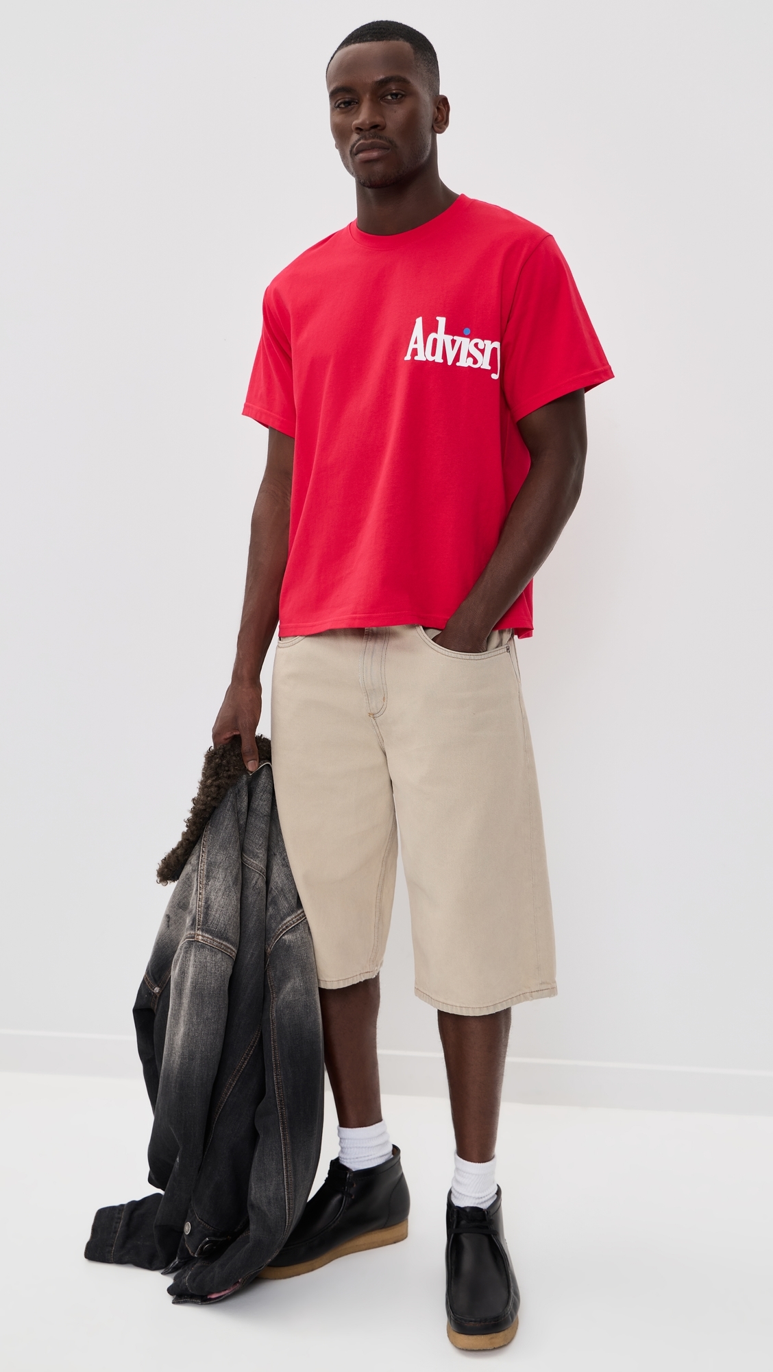 Dot Logo Tee Red