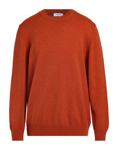 Man Sweater Orange Size 46 Virgin Wool