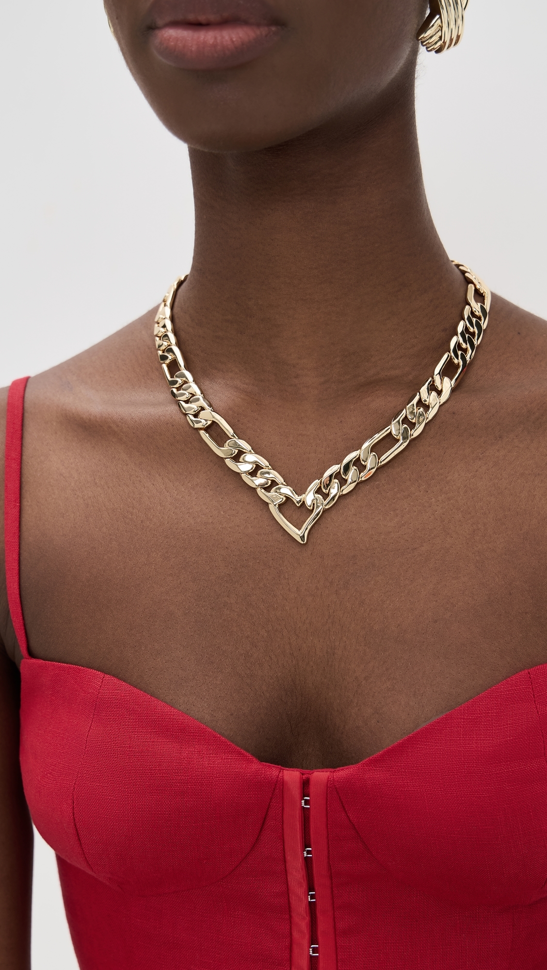 Jenny Bird Vera Chain Necklace Gold One Size