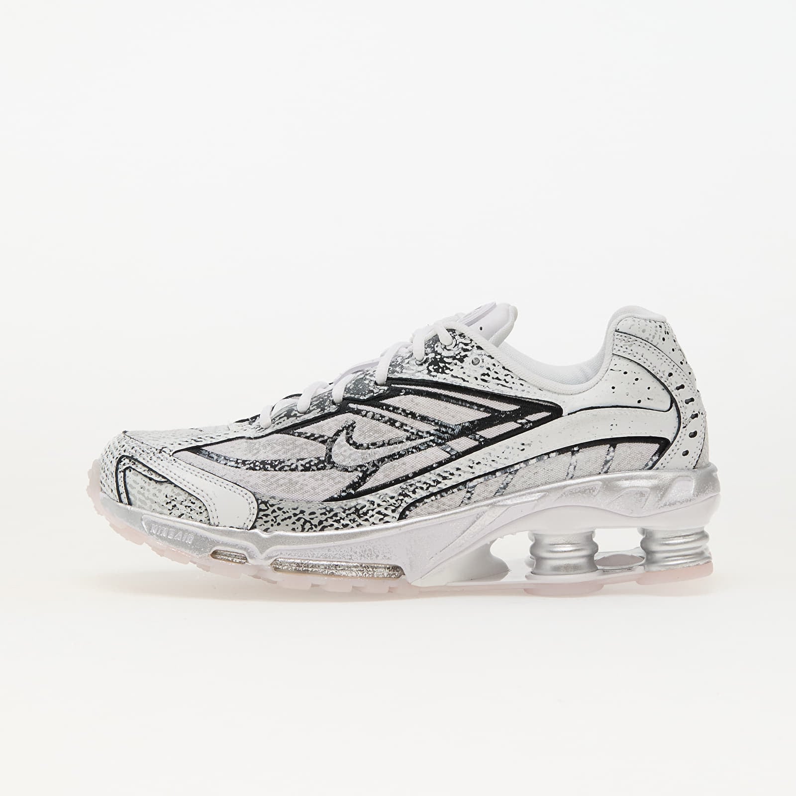 Sneakers Nike Shox Ride 2 White/ Mtlc Platinum-Black-Flt Gold