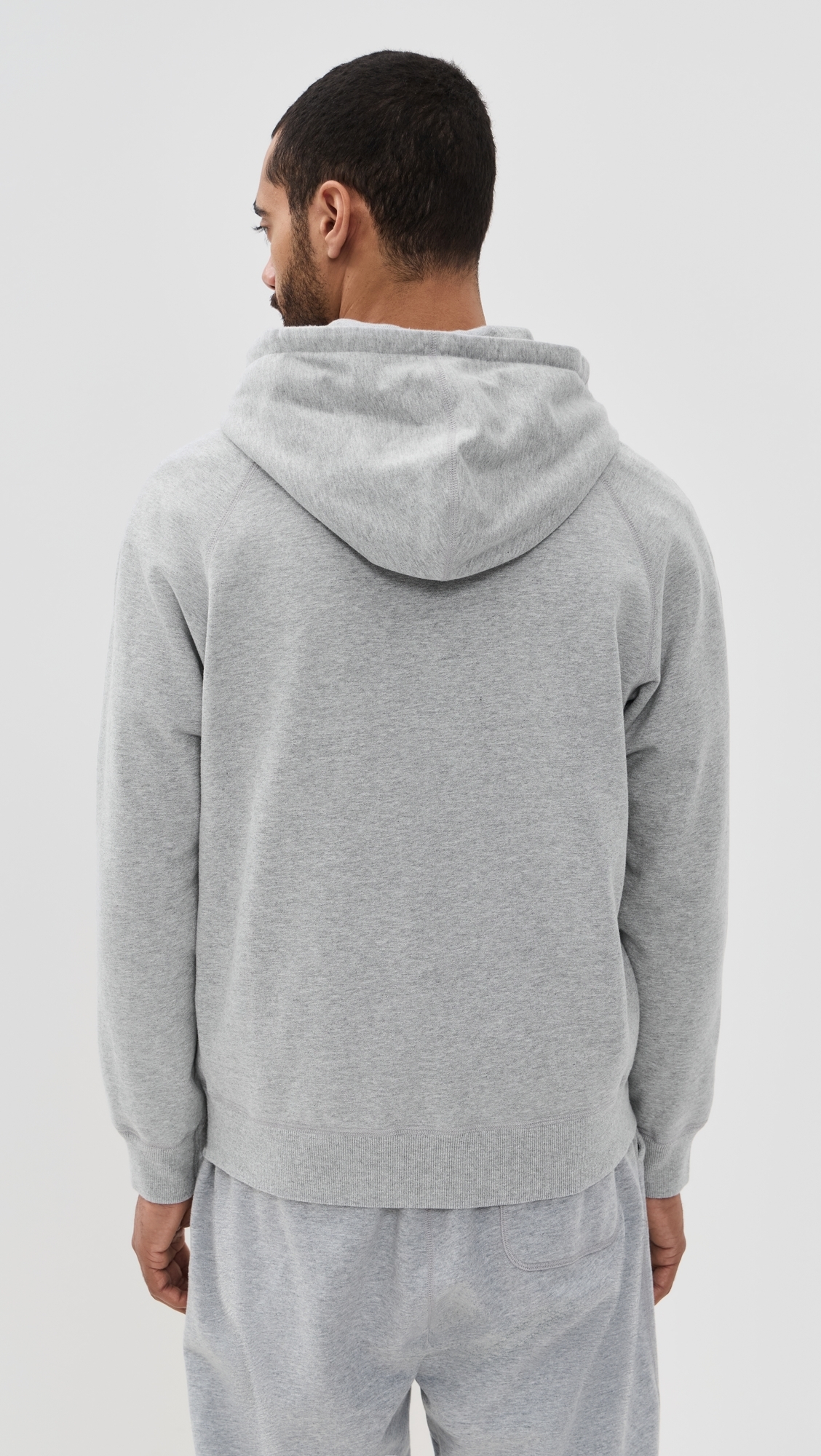 Reigning Champ Mid-Weight Terry Standard Zip Hoodie Hgrey