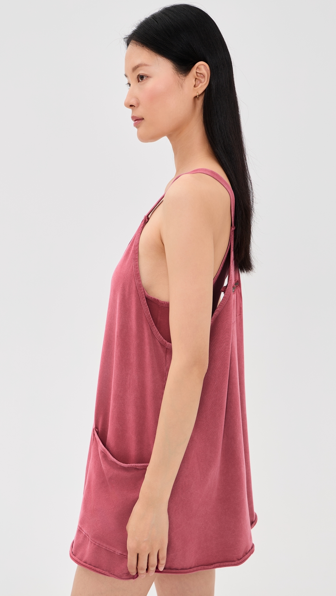Hot Shot Mini Dress Brick