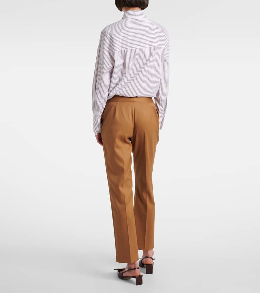 Todd high-rise straight pants