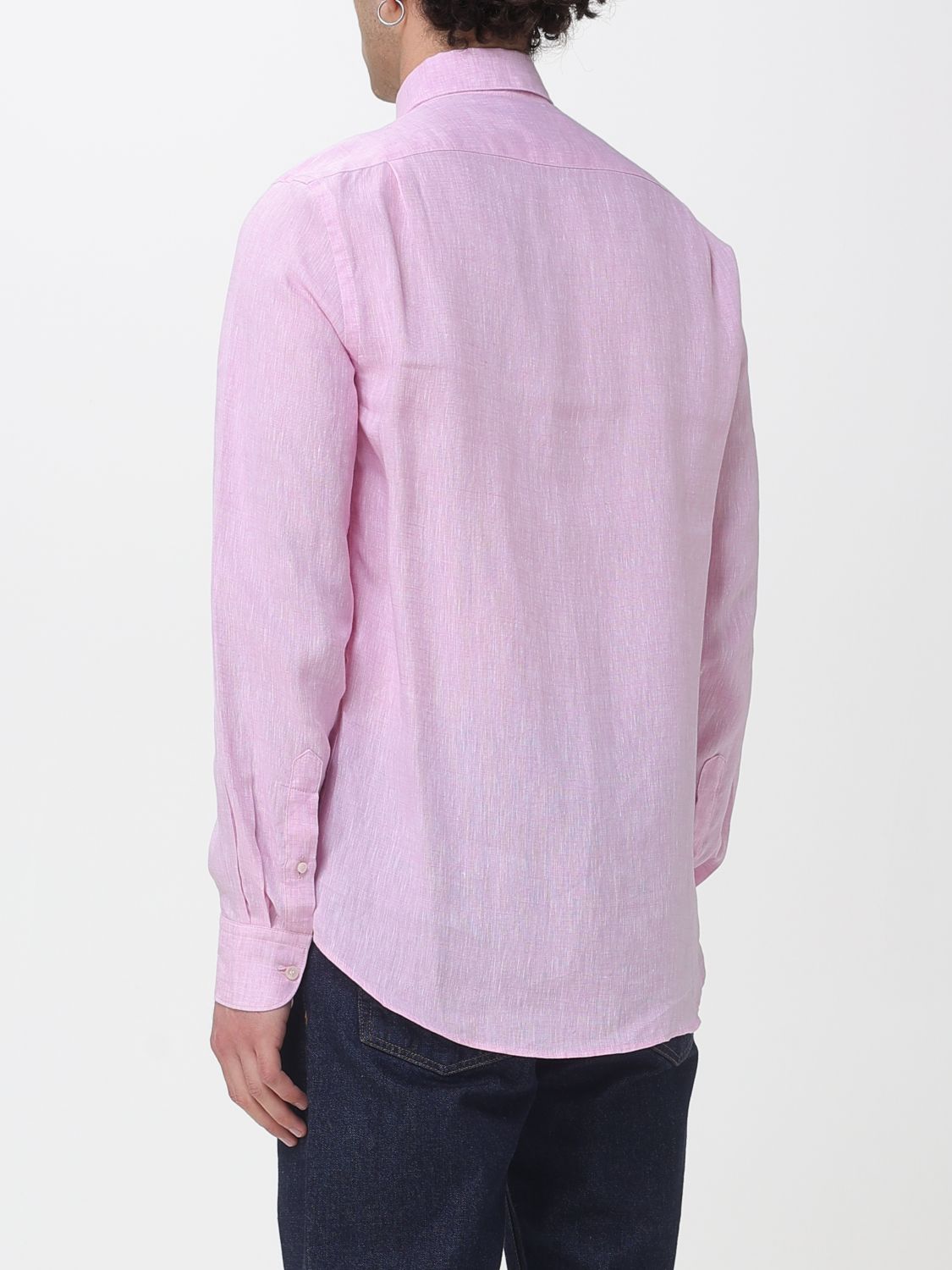 Shirt Men color Pink