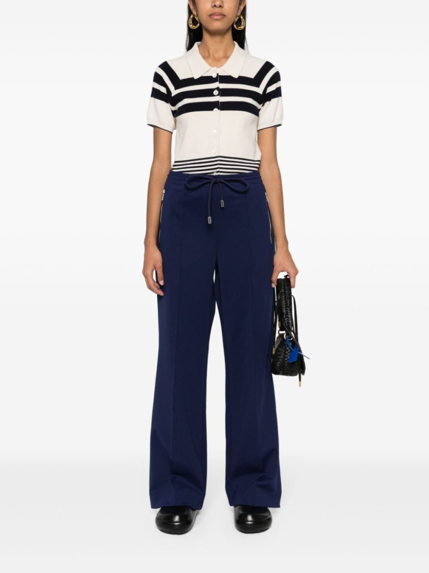 Bootcut track pants - Blue
