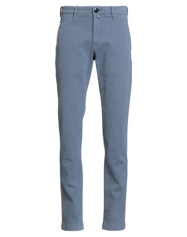 Jacob Cohёn Man Pants Slate blue Size 31 Cotton, Elastane, Polyester