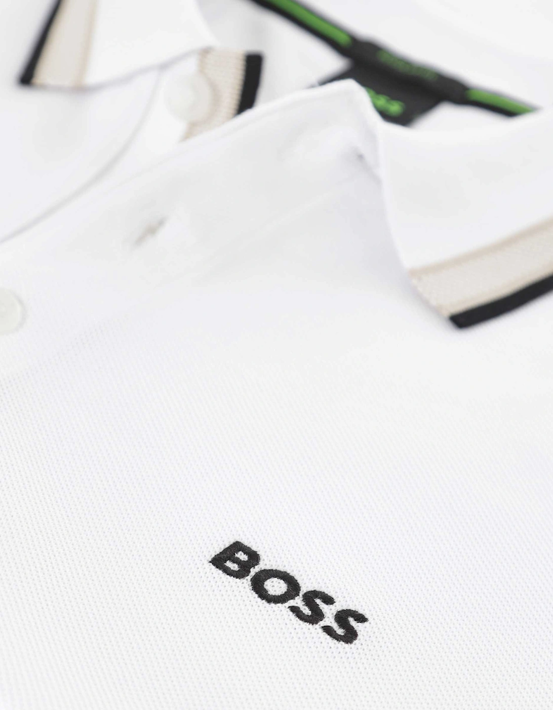 Hugo Boss Men's Paddy Polo Shirt - White - Size: 42/Regular