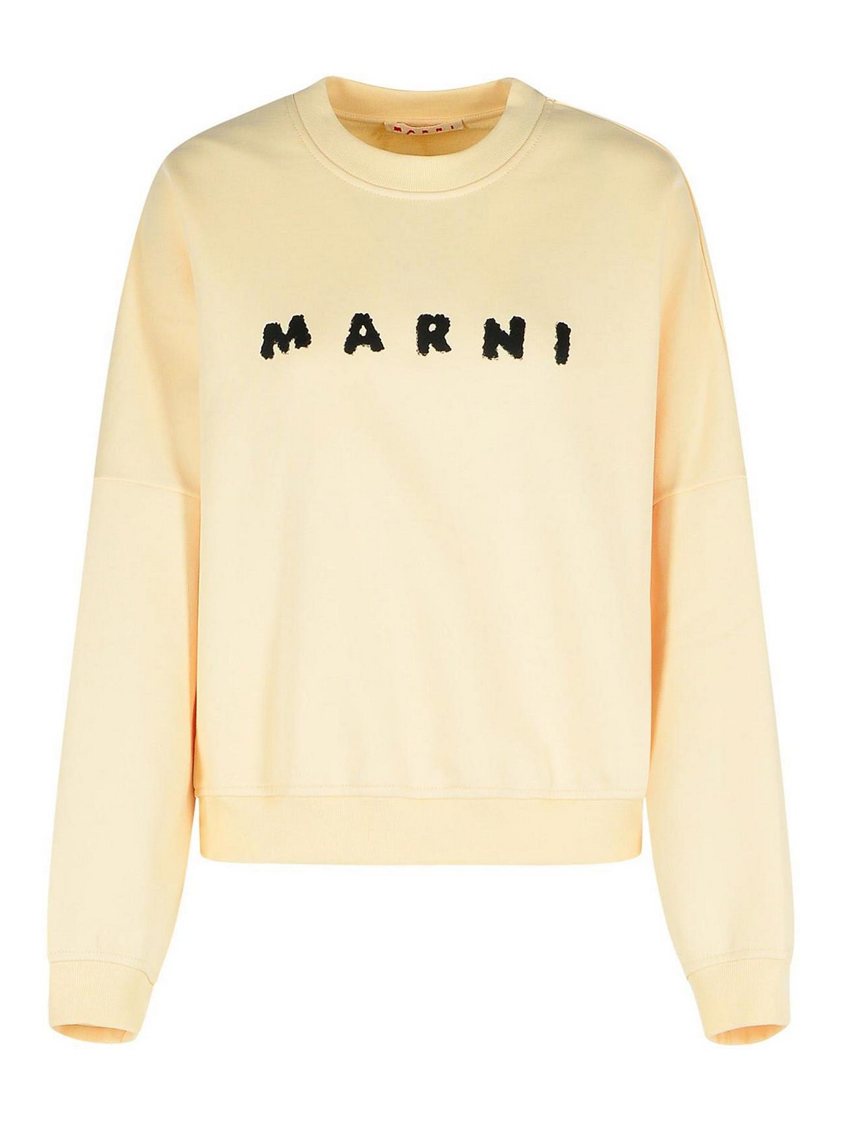 Ivory Cotton Sweatshirt