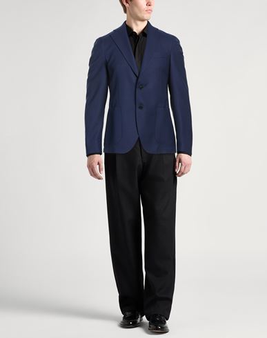 Man Blazer Midnight blue Size 44 Virgin Wool