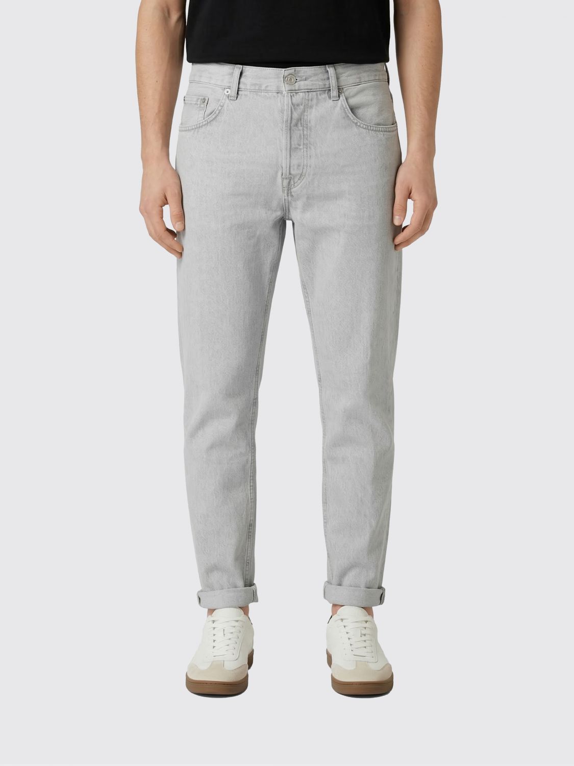 Jeans Men color Grey