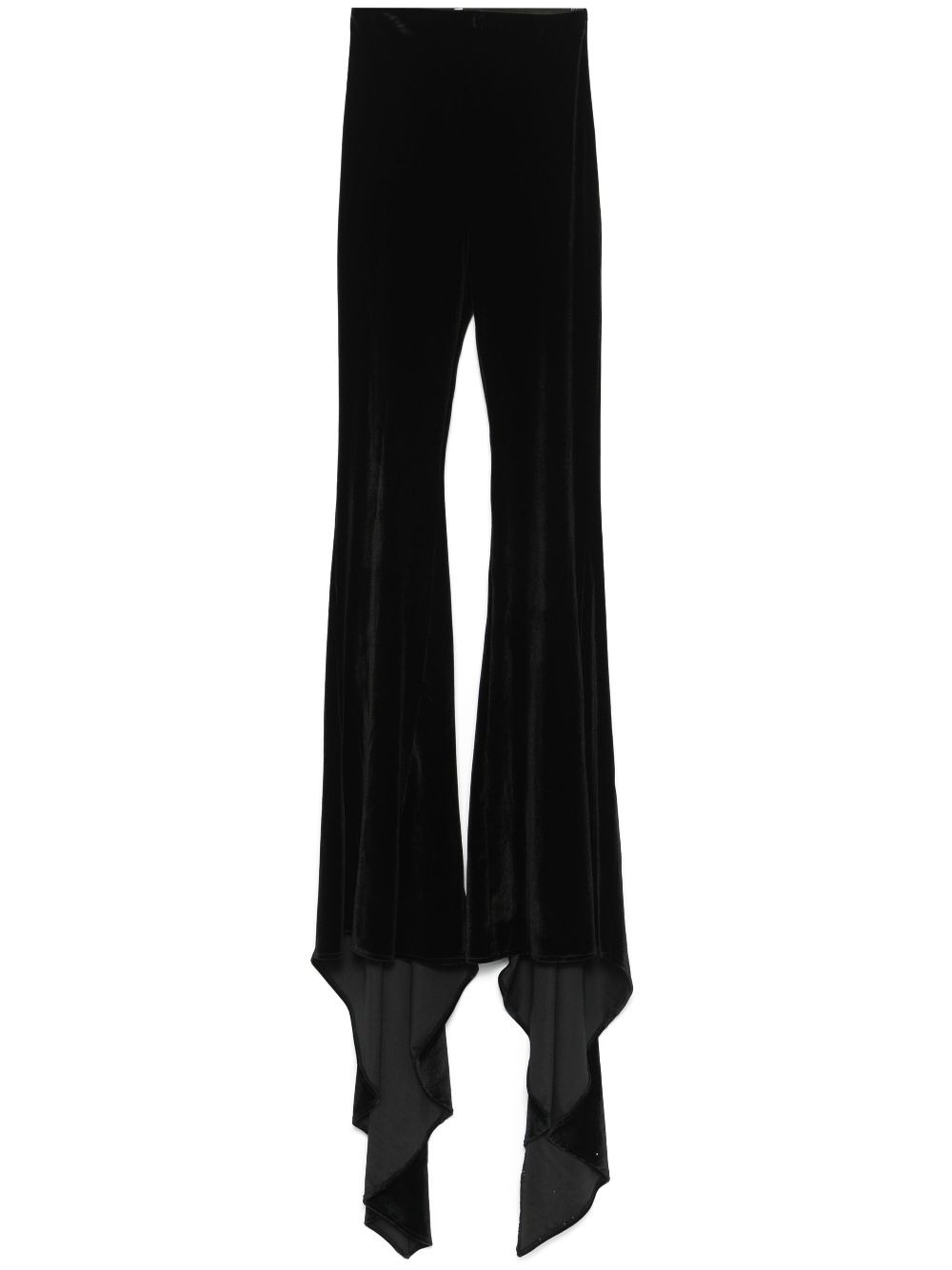 X Lia Aram velvet trousers - Black
