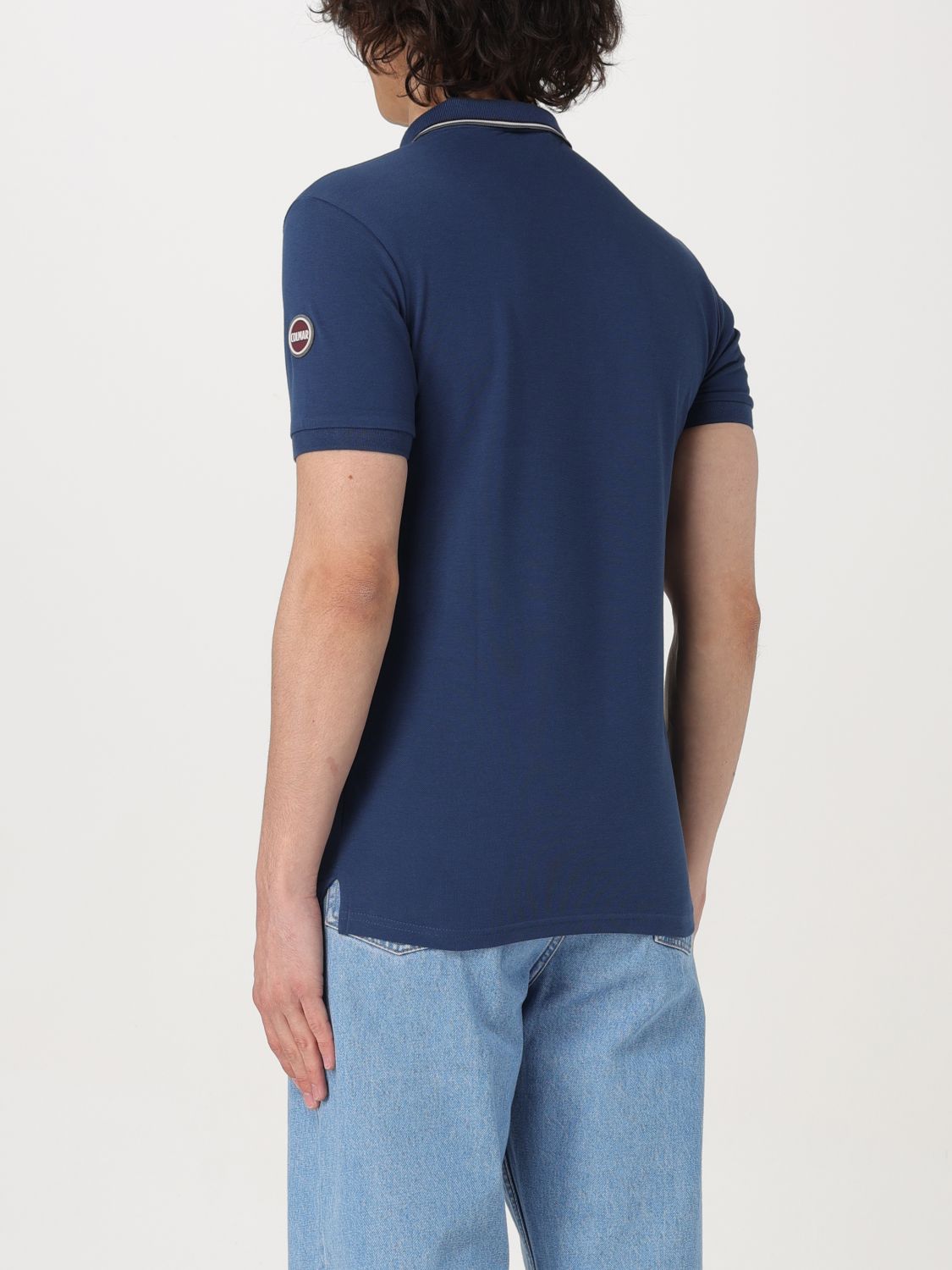 Polo Shirt Men color Blue