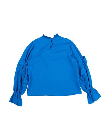 L:ú L:ú By Miss Grant Kid Girl Top Blue Size 16 Polyester