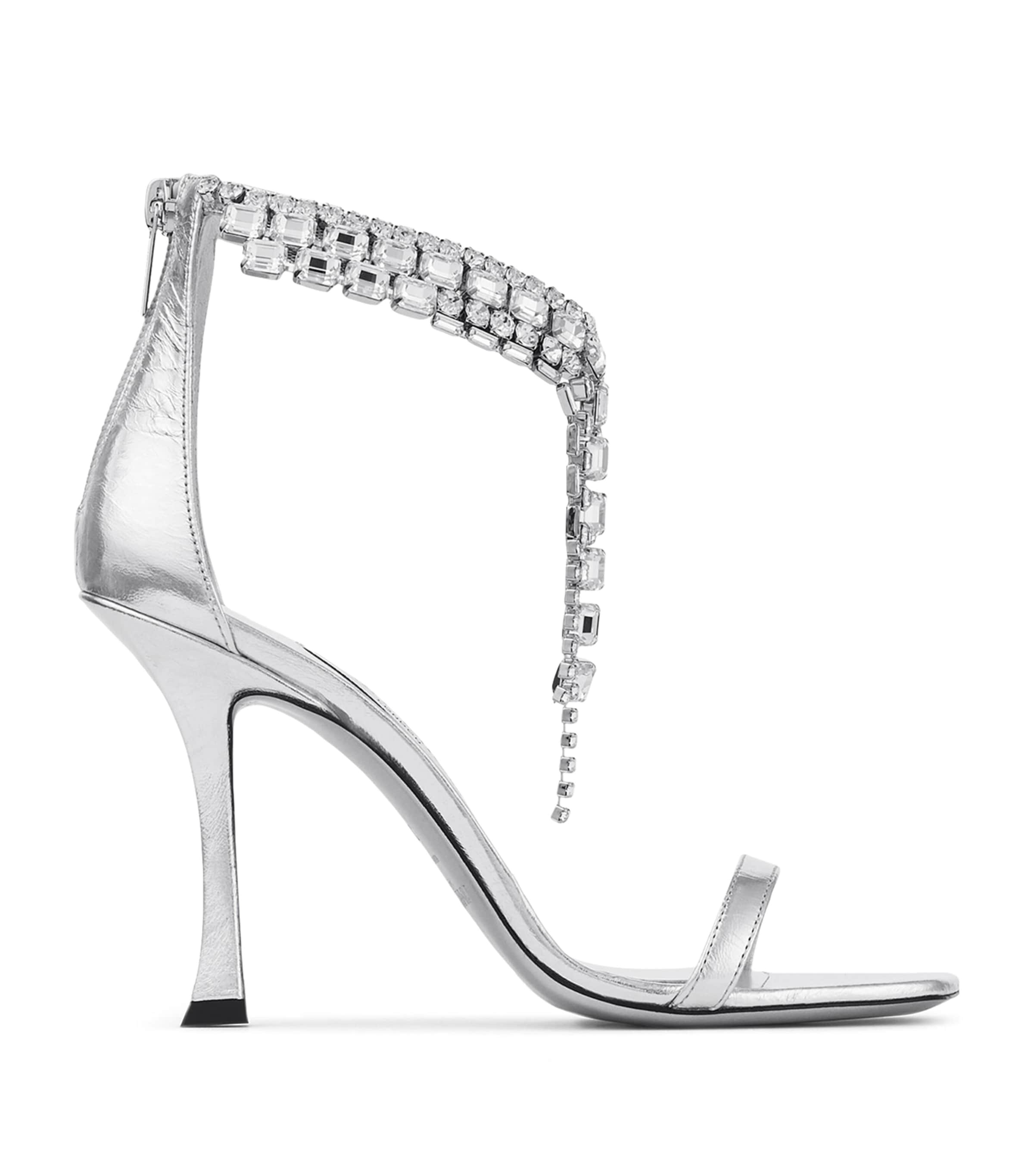 Verity 100 Leather Heeled Sandals