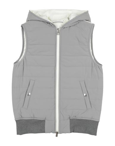 Kid Girl Vest Grey Size 10 Polyamide, Elastane, Cotton