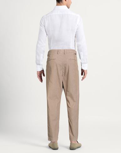 Man Pants Light brown Size 30 Cotton, Elastane