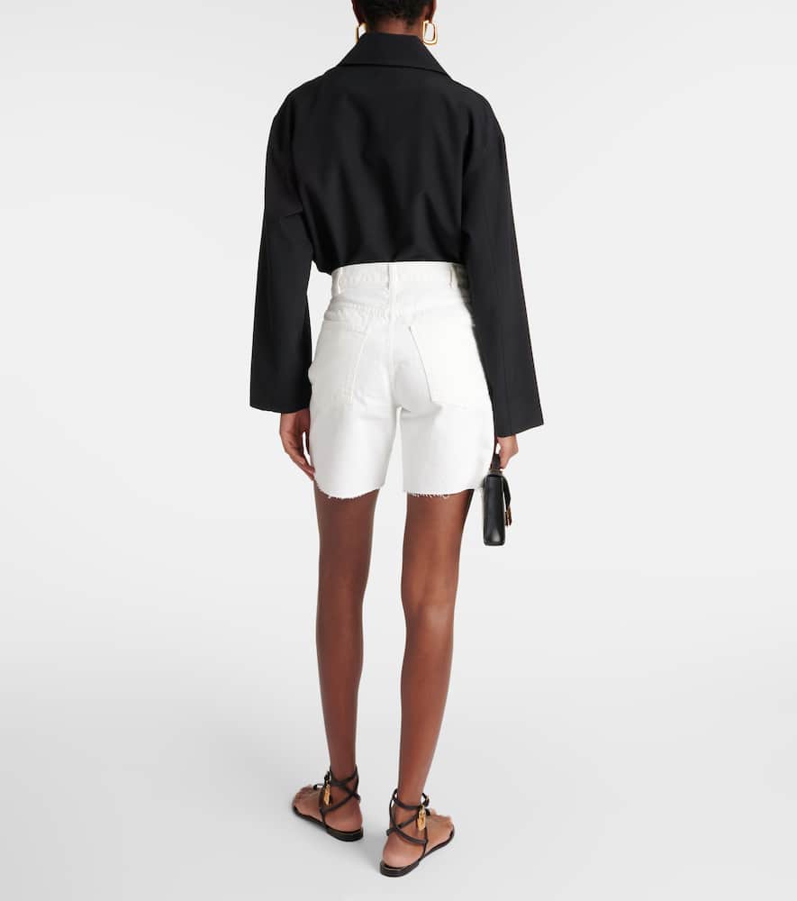 Nili Lotan Shon high-rise barrel-leg jeans
