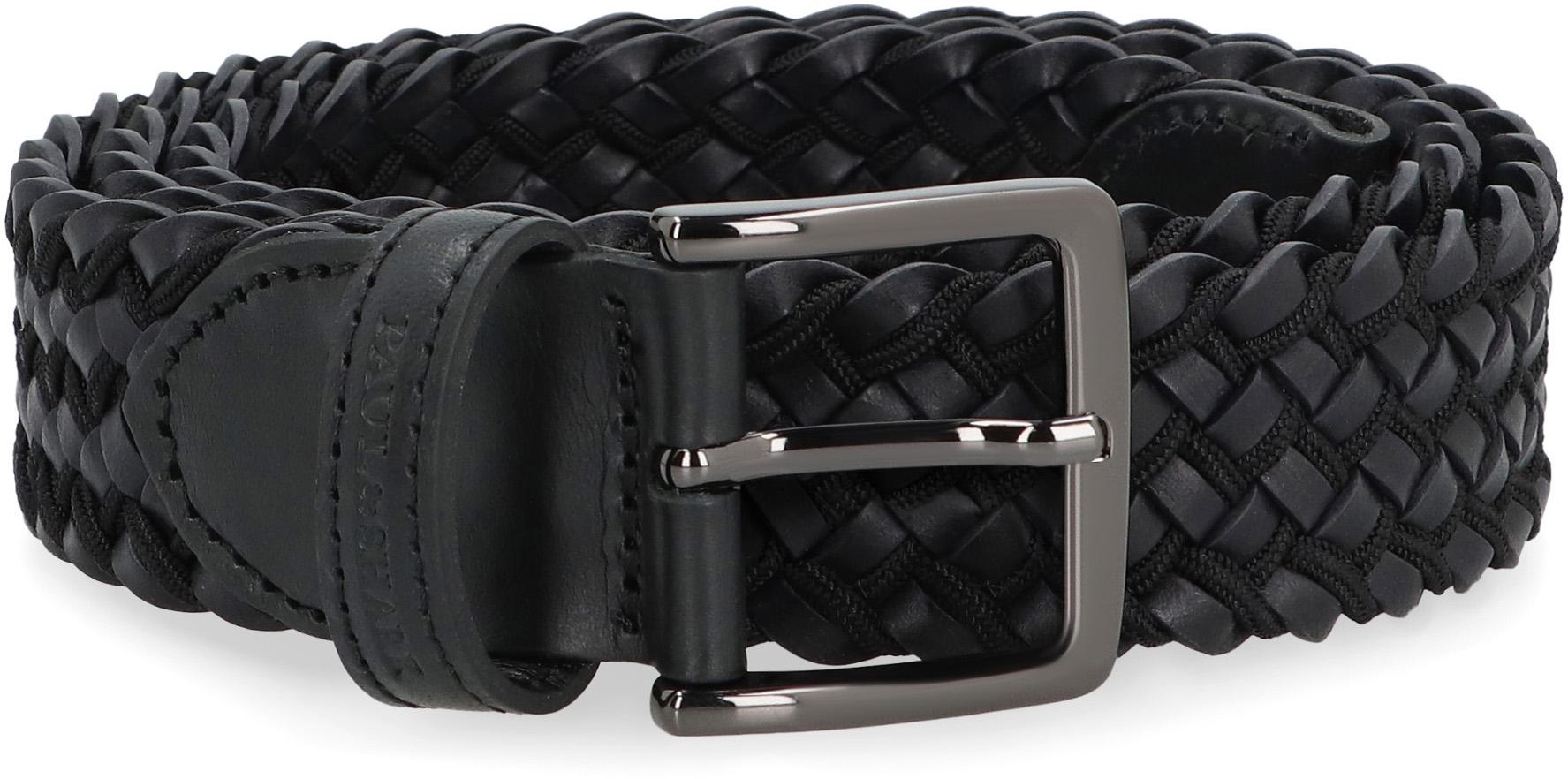 Woven Leather Belt
