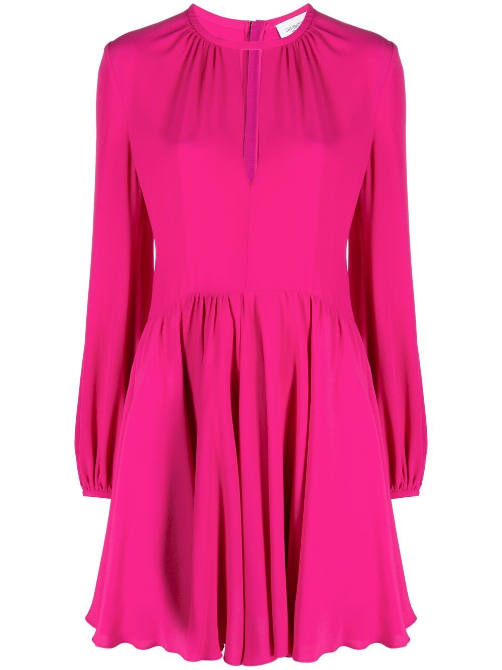 Long-sleeved minidress - Pink
