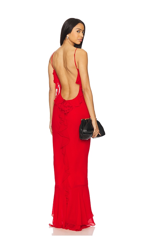 DELFI Lou Dress in Red. M. Also in