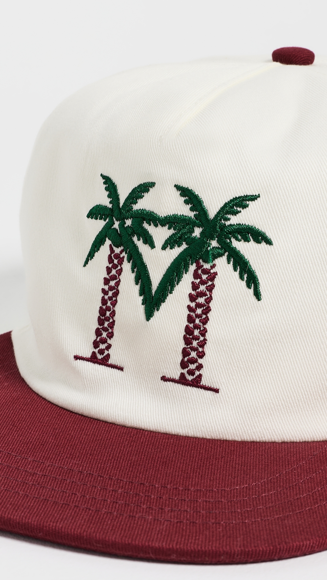 Palma Drive Snapback Hat Whisper White One Size